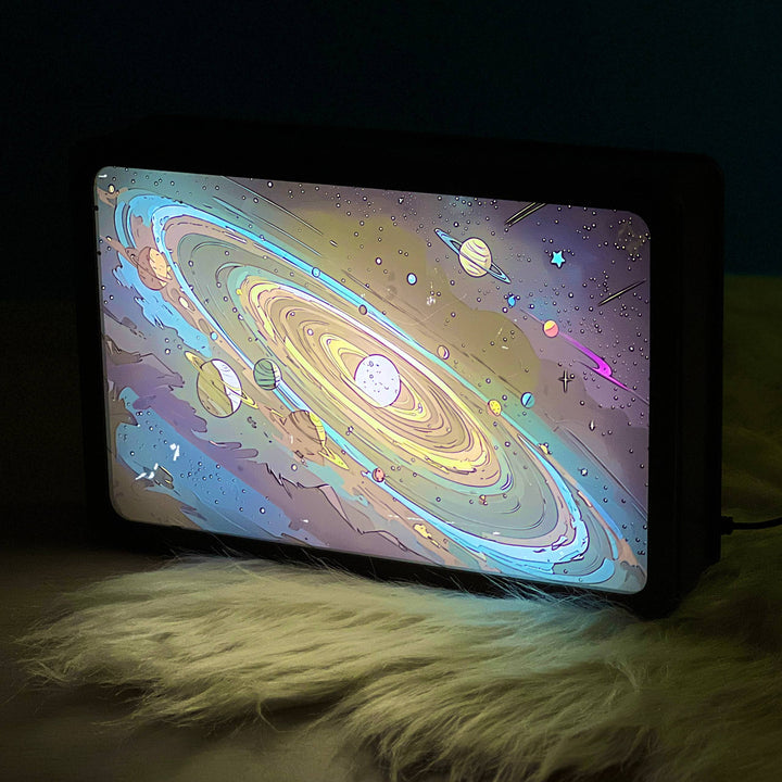 Galactic Rings Night Light Box – Bunny Store