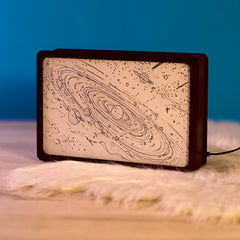 Galactic Rings Night Light Box