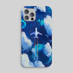 Blue Sky Flight Phone Case