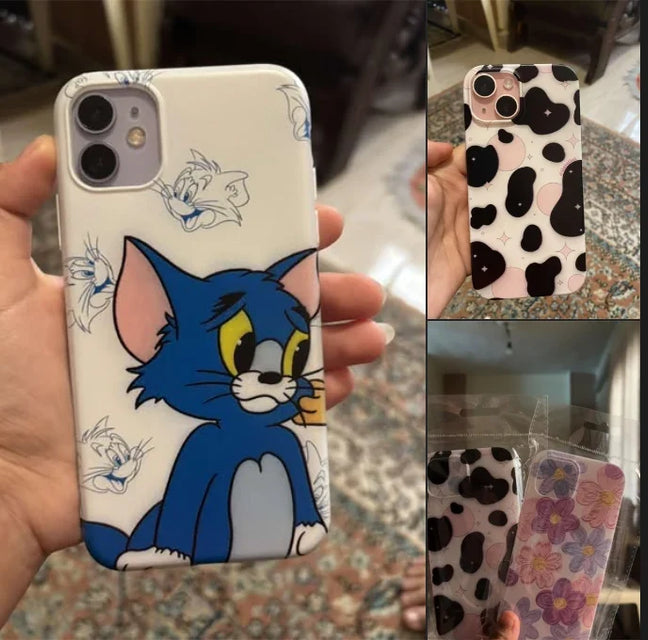 Bunny cases in our customer Zeinab's hand after delivery
