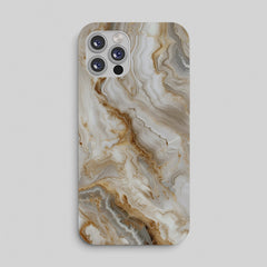 Golden Marble Phone Case