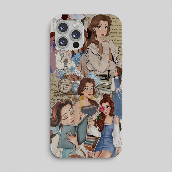 Phone case with illustrated character design on a light gray background disney , by bunny store