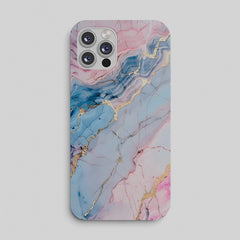 Pink Blue Marble Phone Case