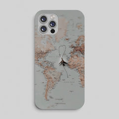 The World Map Phone Case