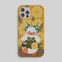 Miss Ducky Floral Phone Case