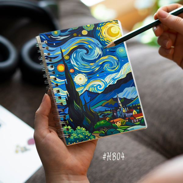 Starry Night Art Notebook